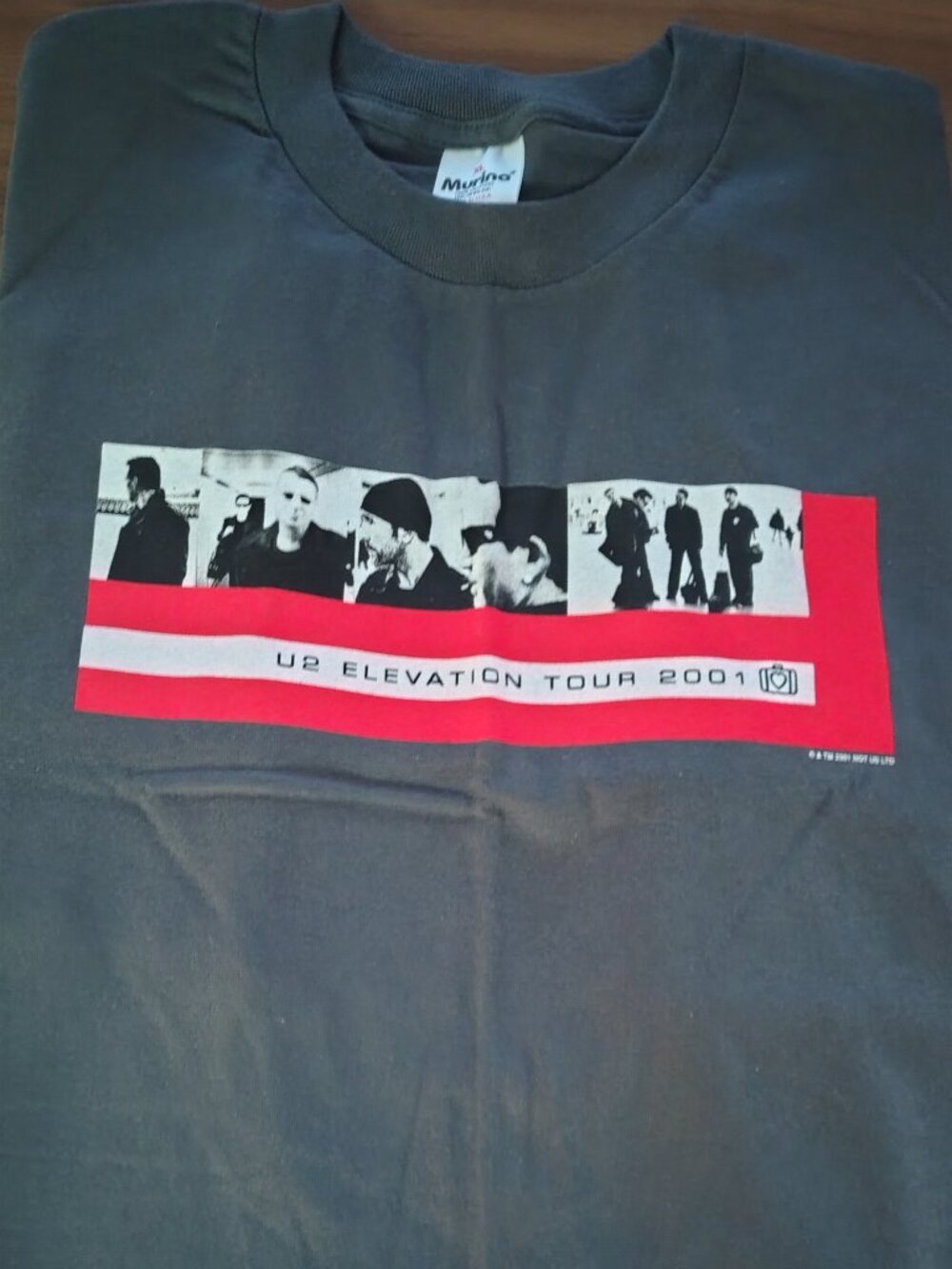 * NEW * U2 2001 Elevation tour t-shirt